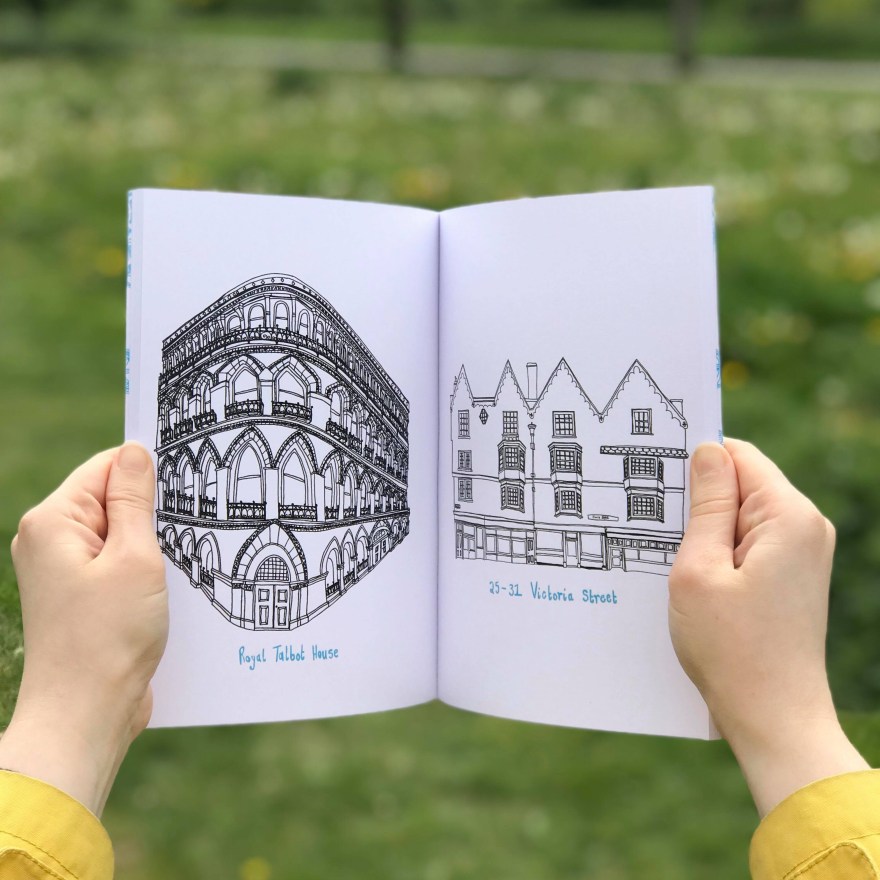 Inside Start Here, Bristol Walking Guide, Becky Lees