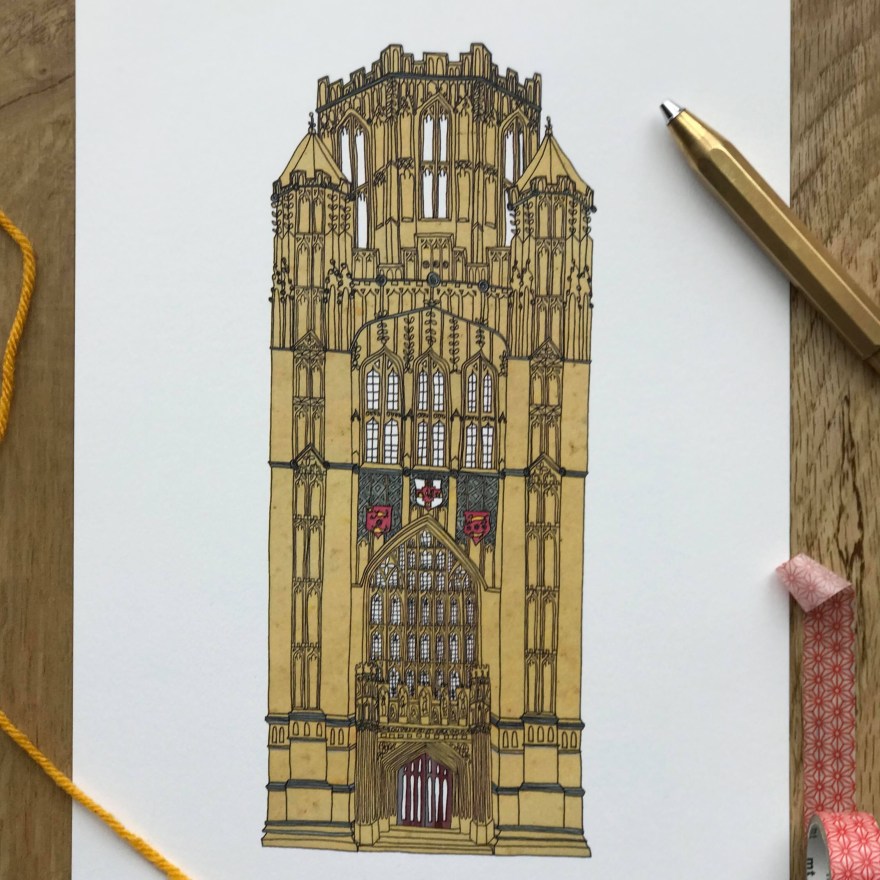Wills Memorial Tower, Bristol, Becky Lees