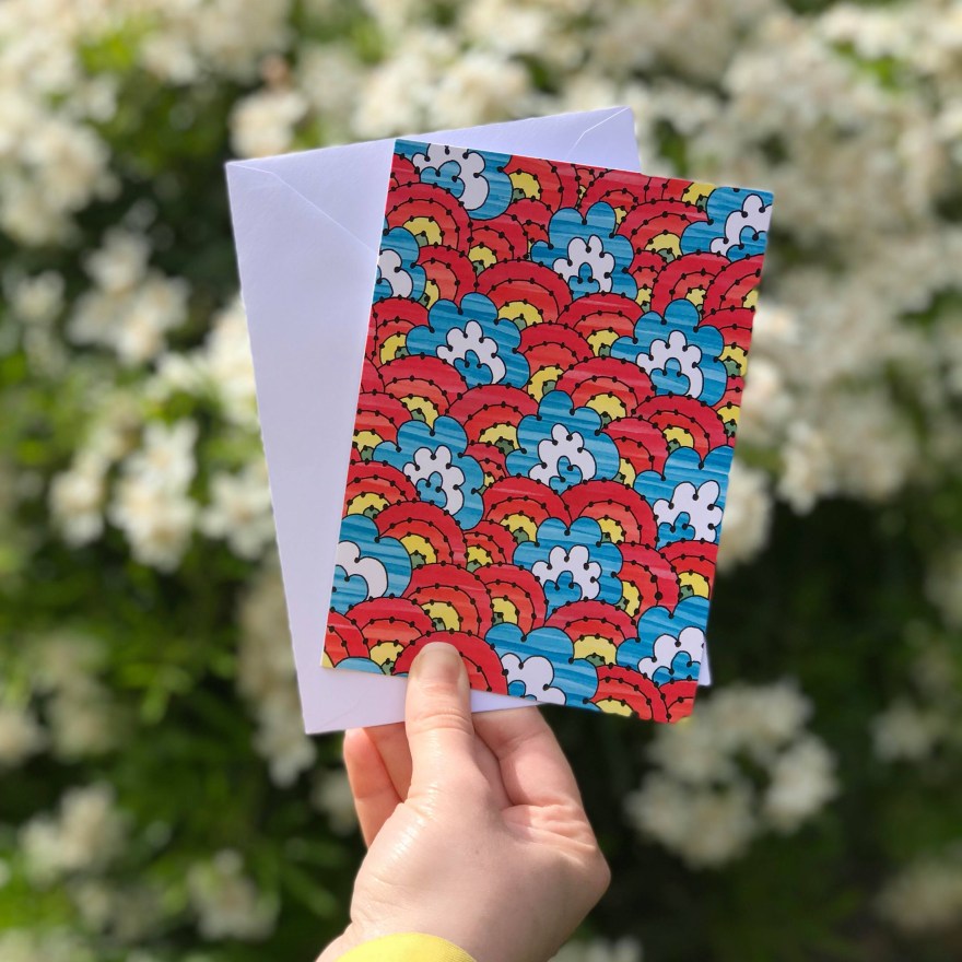 In My Dreams Note Card, Becky Lees