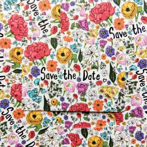 All the Save the Dates, by Becky Lees