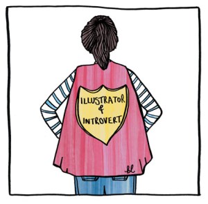 Introverts Can Change the World, Superhero, by Becky Lees