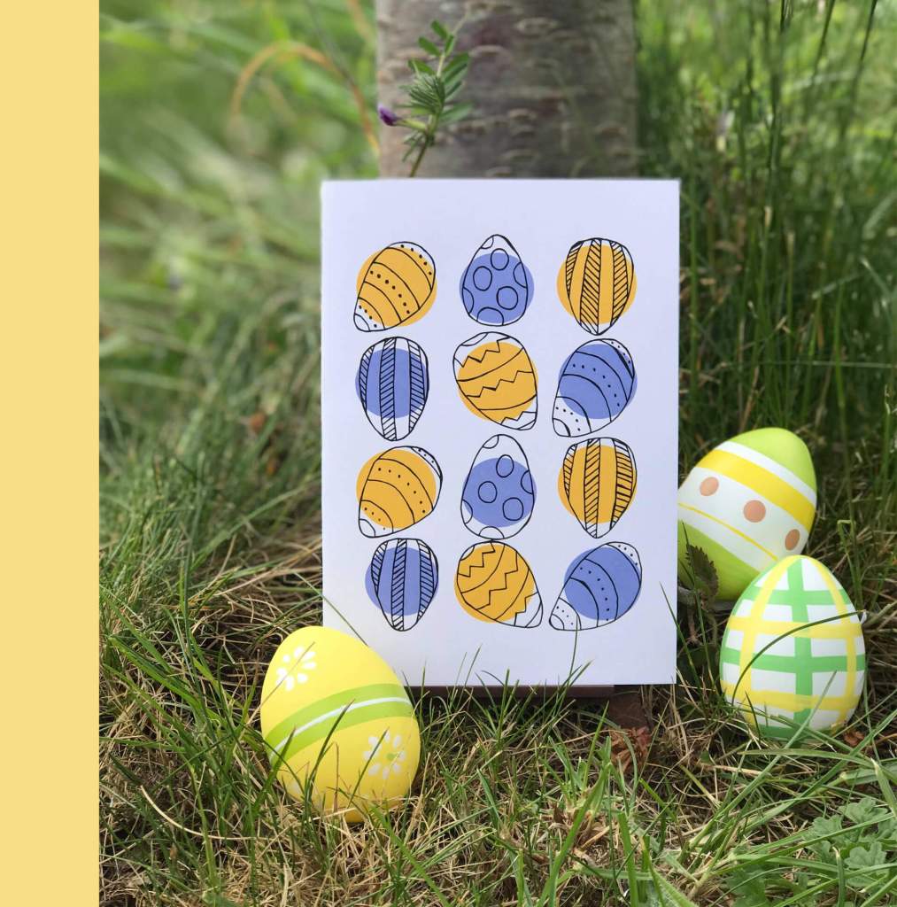 Easter Card Design by Becky Lees