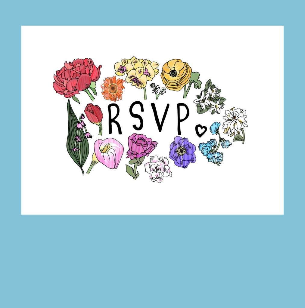 Wedding Invitation RSVP Cards